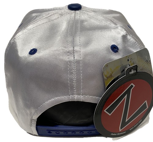 Zephyr NHL Toronto Maple Leafs "Patent" Lacer Flat Bill SnapBack Hat NWT - Picture 4 of 7