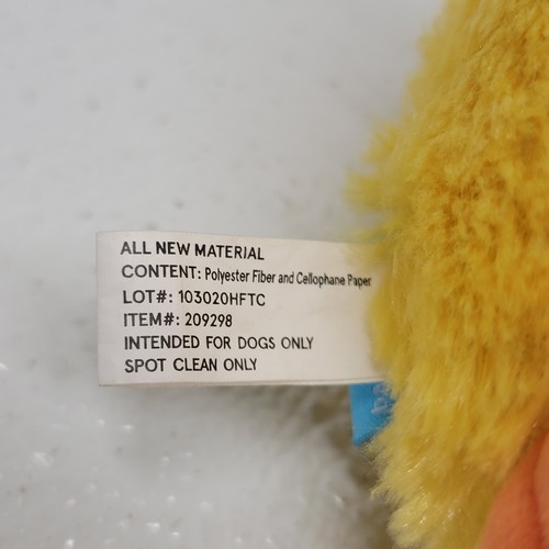 BARK Easter Bunny Ears Chick Dog Toy Spring Chicken Squeak Toy - Picture 15 of 16