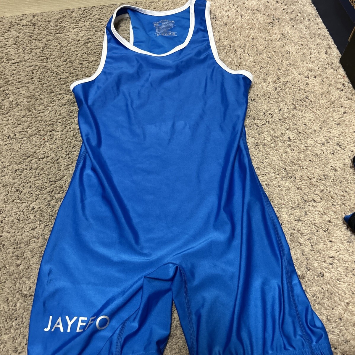 Red And Blue Wrestling Singlet