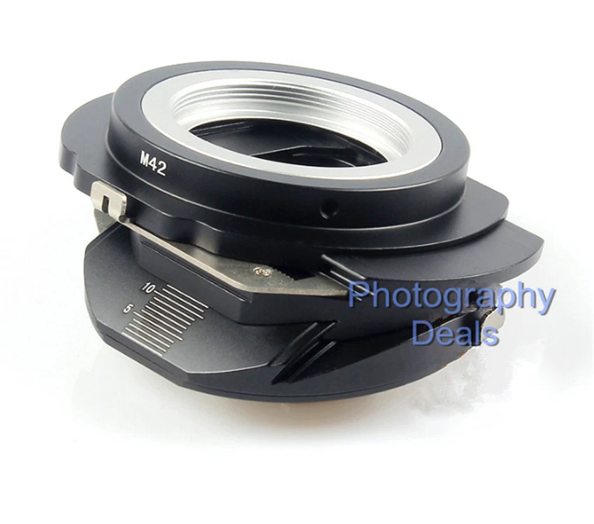 Tilt Shift T&S Lens Mount Adapter for M42 Screw Lens to for Sony E Mount Camera - Image 3 of 3