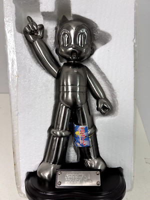 Astro Boy Copper Metal 12'' figure Tezuka Productions (Broken Arm and no box)