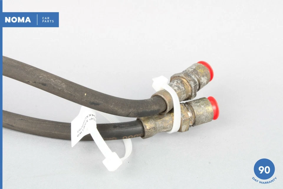 Juego de manguera hidráulica de freno trasero izquierdo y derecho 98-03 Jaguar XJ8 VDP X308 OEM Foto 3 de 4