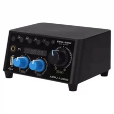 HiFi Bluetooth Receiver Stereo Power Amplifier USB Player 68W+68W Headphone Amp