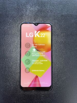 LG K22 LMK200TM9 - 32 GB - Titan (Boost Mobile) (Single SIM)