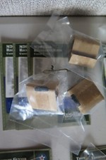 AXIS  ALLIES MINIATURES RESERVES LOT 18 M20 75MM RECOILLESS RIFLE W/CARD SLD X3