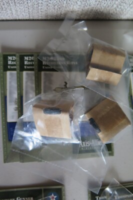 AXIS & ALLIES MINIATURES RESERVES LOT 18 M20 75MM RECOILLESS RIFLE W ...