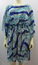 CALVIN KLEIN CHIFFON  BOAT NECK DRESS SZ 6 NEW WITH TAG