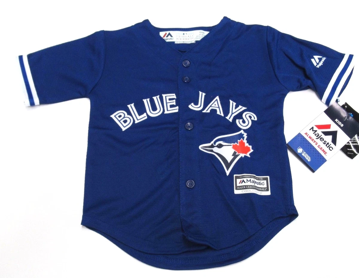 Toronto Blue Jays Alternate Blue Cool Base Toddler Jersey, Jerseys -   Canada