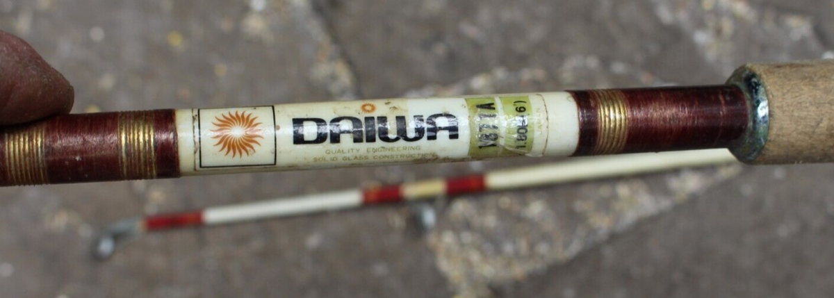 Daiwa 1871A 1.8m fishing Rod (solid glass construction) | eBay UK
