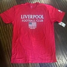 Liverpool T-shirt M Red LFC Football Club US Pre-Season Tour 2024 Cotton