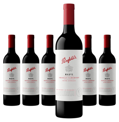6 x Penfolds Max's Shiraz - Cabernet   2023