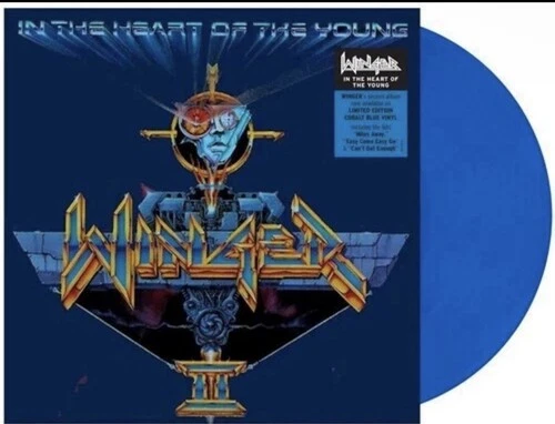 Winger – In The Heart Of The Young Blue LP Vinyl