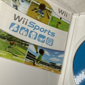 Nintendo Wii Sports Nintendo Wii Game Manual Included Multiplayer Sports Party