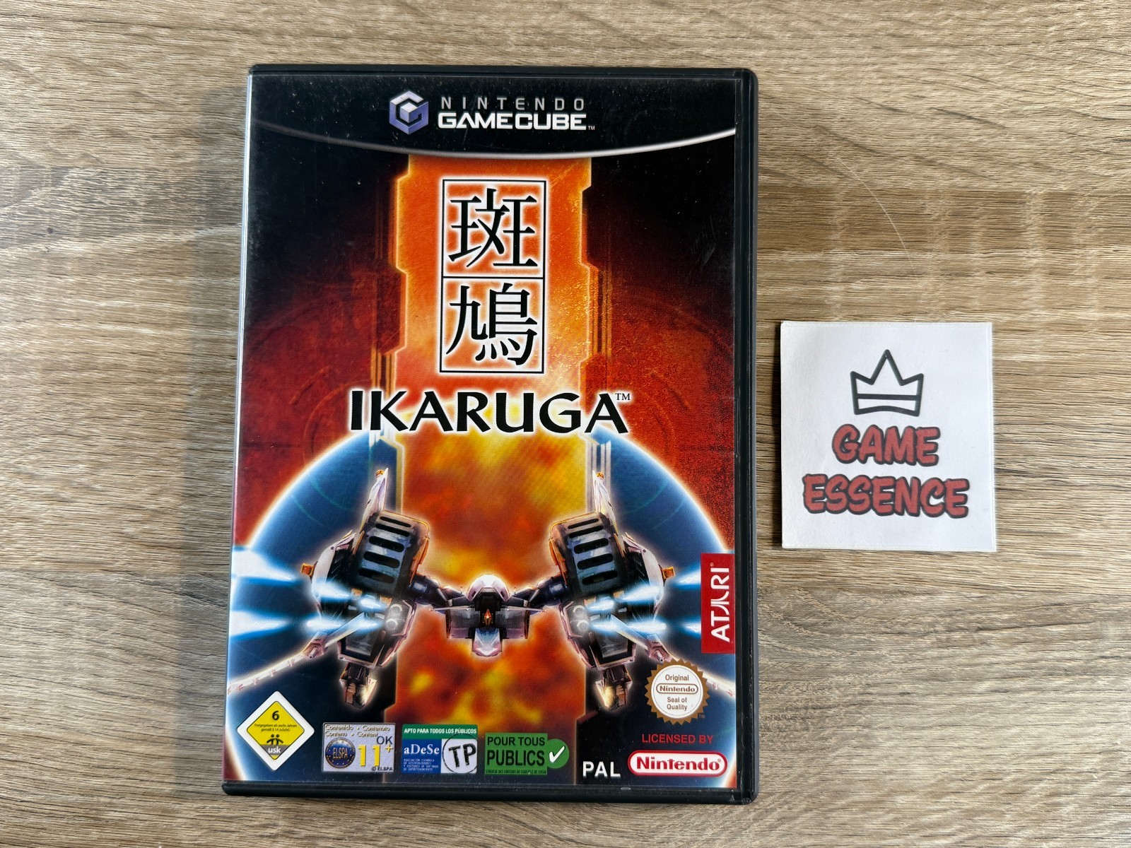 Ikaruga Nintendo Gamecube Complet PAL FR Game Cube GC NGC