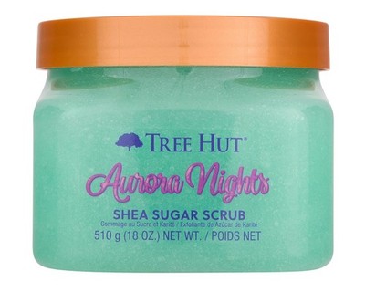 Tree Hut Shea Sugar Scrub Aurora Nights Exfoliating Body Scrub 18 oz