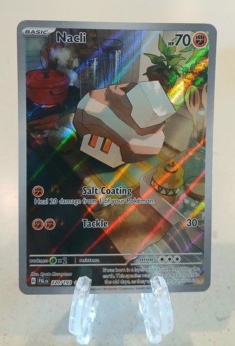Nacli 220/193 Sv02: Paldea Evolved Holo Pokemon TCG Englis Illustration 
