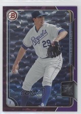2015 Bowman Prospects Purple Ice 31/50 Kyle Zimmer #BP73 3q5