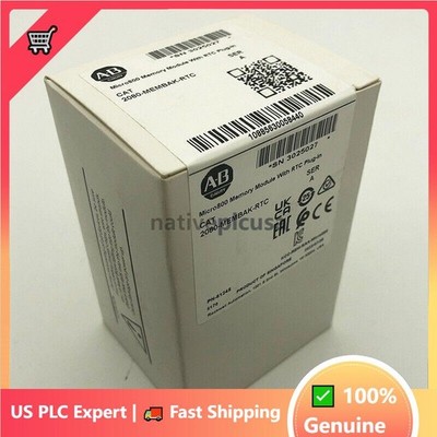 NEW Original AB 2080-MEMBAK-RTC Memory Module With RTC Plug-In US Free Tax
