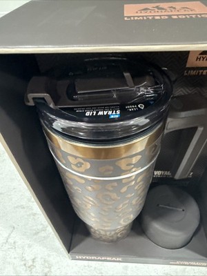 Hydrapeak 32-oz Voyager Steel Tumbler Set handle Chocolate Brown