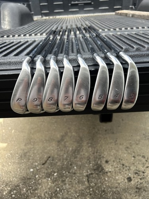 #ad #ad TaylorMade RAC NT 3 PW Iron Set RH w Metal Steel Shafts RH Used See Pics $189.99