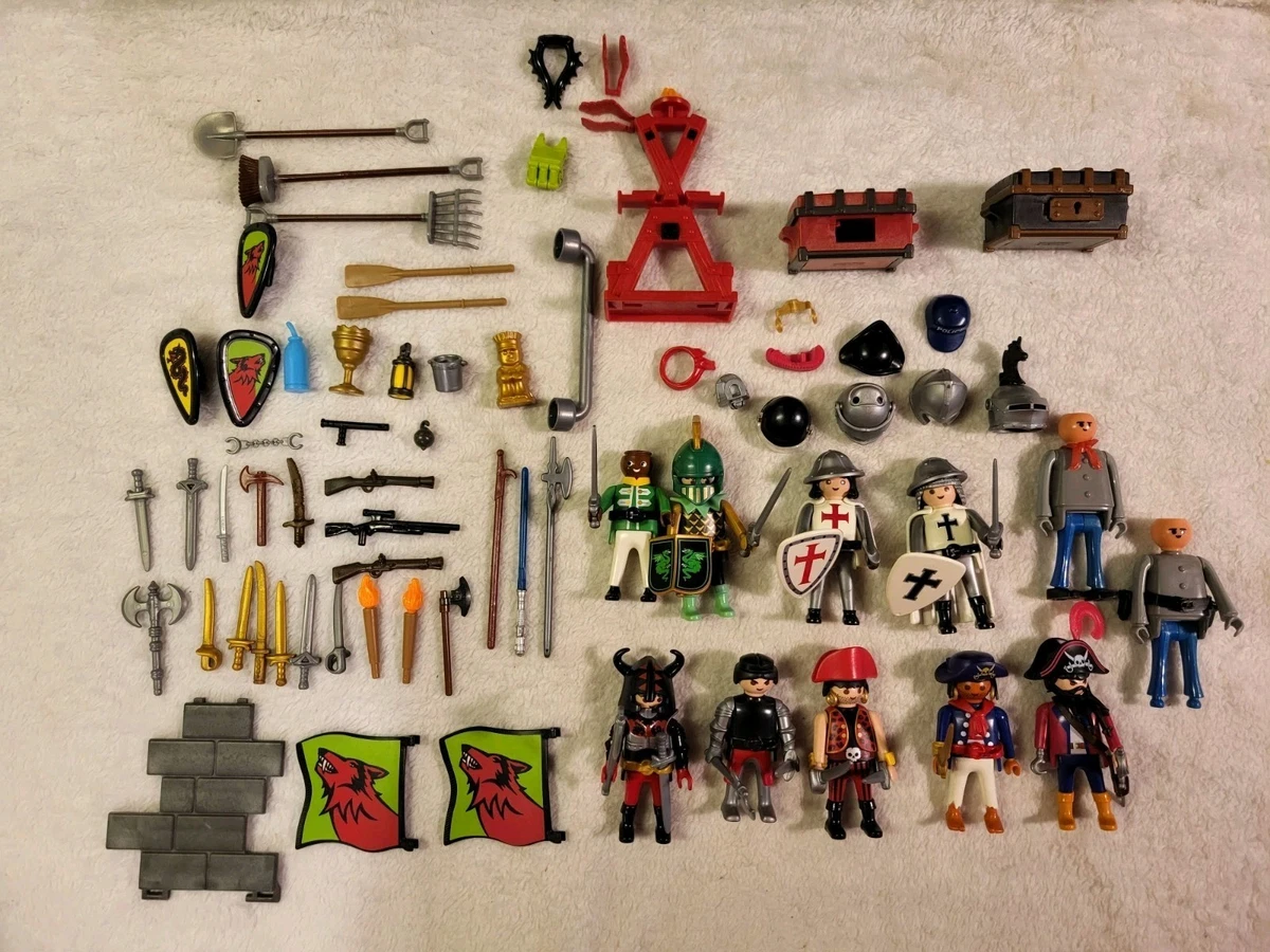 PLAYMOBIL FIGURINES & 42 figurines " + accessoires EUR 25,00 - FR