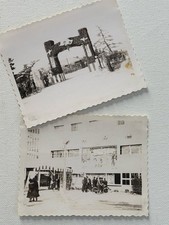 Vintage Snapshot Photo Lot Japan Military Compound Street Scene Post WW2 