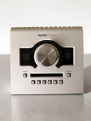 Universal Audio Apollo Twin SOLO UAD 2 Audio Interface with AC Adapter Tested