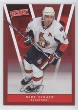 2010-11 Upper Deck Victory Red Mike Fisher #133 0f8