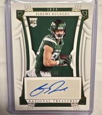2022 National Treasures Jeremy Ruckert  Rookie Auto Signatures GOLD SSP /35 ⭐️