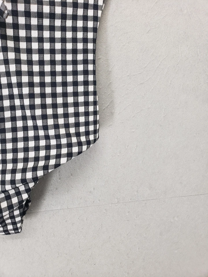 Купальник женский Mara Hoffman маленький черный белый имбирь цельный узел спереди шикарный - Изображение 4 из 4