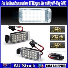For Holden Commodore VE Wagon Ute utility 07-May 2013 White License Plate Lights