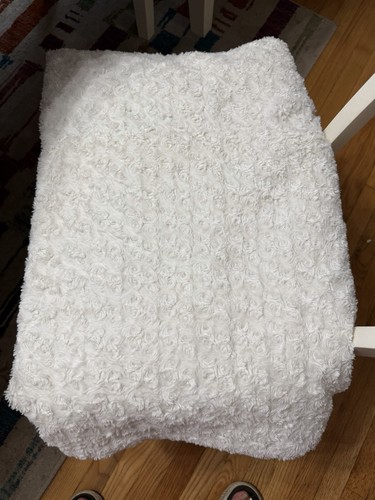 Lovesac PillowSac White Phur Swirl Cover Only