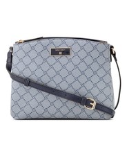 Nine West Mary Crossbody Small Chambray Logo/Navy