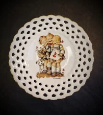 Signed M.I. Hummel "Follow the Leader" Laughter with Germany Reutter Porcelain