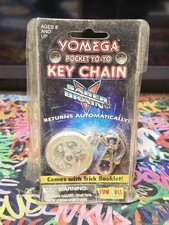 Vintage Yomega Pocket Yoyo Keychain RARE Saber Brain, Brand New and Sealed 