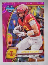 2024 Bowman U Chrome Jayden Higgins 1st Rookie RC Pink Lava Iowa State Houston