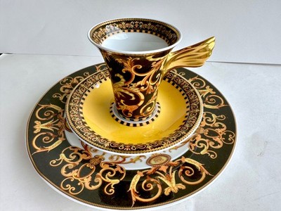 NEU OVP Mokkaset Rosenthal Versace BAROCCO Tasse, UT + Teller