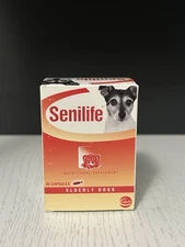 Senilife Nutritional Supplement Elderly Dogs 30 Capsule Exp 08/2026
