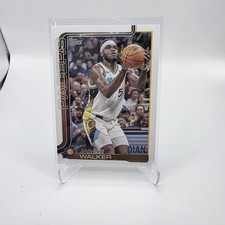 2025-26 Topps - #50 Jarace Walker -  Indiana Pacers NM/MT