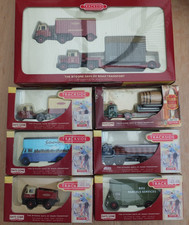 JOB LOT OF 7 LLEDO TRACKSIDE VEHICLES - SCAMMELL FODEN GUY LEYLAND - MINT