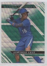 2022 Upper Deck Goodwin Champions Platinum Green Wave 8/10 Armando Cruz #P22 1u6