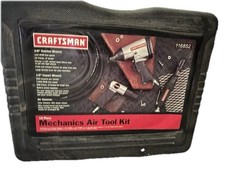 Craftsman 916852 10pc Mechanics Air Tool Kit 12 Impact 38 Ratchet Hose