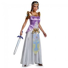 Legend of Zelda Princess Zelda Deluxe Costume Junior 7-9