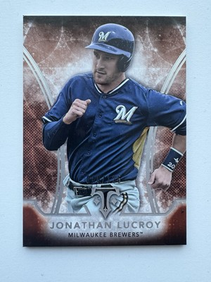 2015 Topps Triple Threads Amber #88 Jonathan Lucroy /125