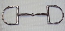 MYLER TOKLAT Eggbutt Snaffle Show Bits - Copper Bars/SS - Hooks - 5 1/4" - GREAT