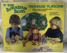 Whitman Berenstain Bears Treehouse Playscene Vintage New Sealed 1983