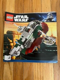 2010 LEGO Star Wars Slave I Set #8097 Instructions and Box Only
