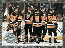 Pittsburgh Penguins Stanley Cup Champions 1991-92 Pro Set Platinum Series #144