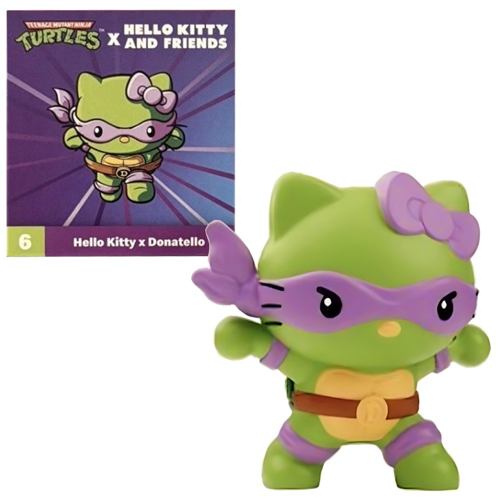 Hello Kitty x TURTLES ハッピーセットフィギュア 2025 Teenage Mutant Ninja Turtles Hello Kitty Happy Meal