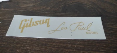 GIBSON LES PAUL model HEADSTOCK LOGO TETE DE GUITARE GIBSON LES PAUL